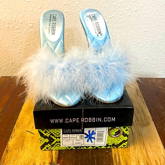 Cape Robbin Shoes - Cape Robbin Emberly in Light blue